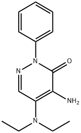 4-氨基-5-(二乙基氨基)-2-苯基哒嗪-3(2H)-酮,194016-09-6,结构式