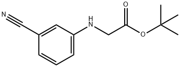 Glycine, N-(3-cyanophenyl)-, 1,1-dimethylethyl ester