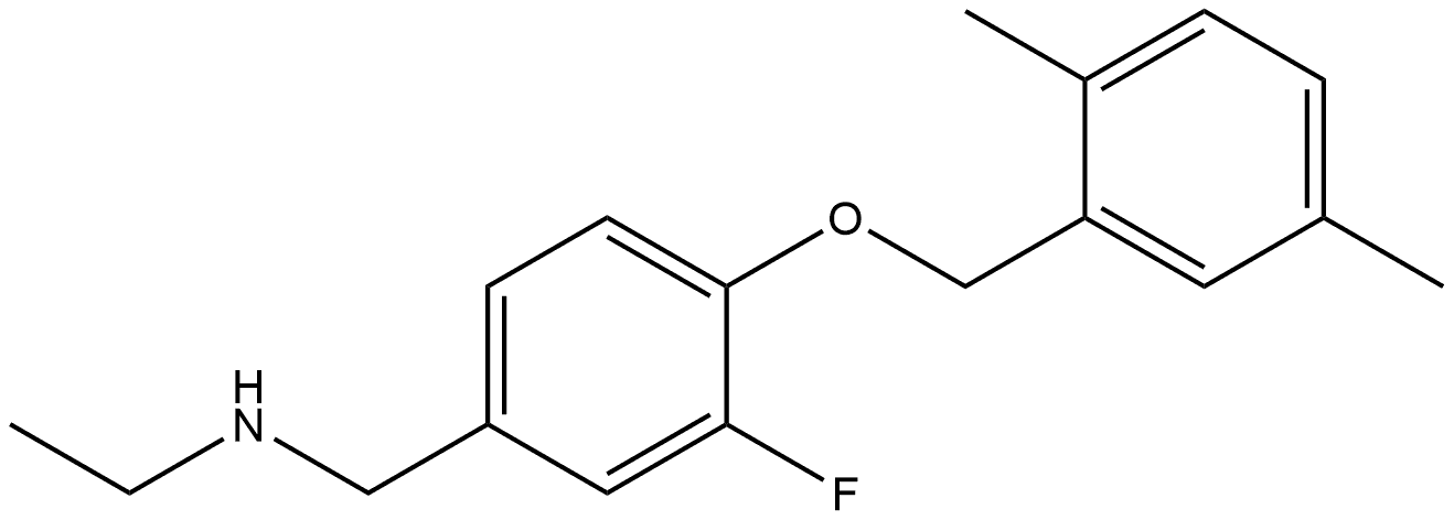 1942718-49-1 4-[(2,5-Dimethylphenyl)methoxy]-N-ethyl-3-fluorobenzenemethanamine