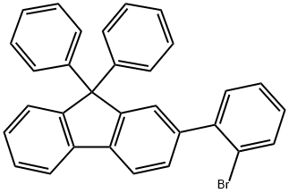 2-(2-溴苯基)-9,9-二苯基-9H-芴,1942912-48-2,结构式
