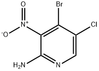 2-Pyridinamine, 4-bromo-5-chloro-3-nitro- 化学構造式