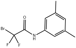 Acetamide, 2-bromo-N-(3,5-dimethylphenyl)-2,2-difluoro- Structure