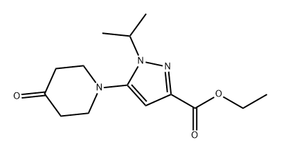 1950566-91-2 1H-Pyrazole-3-carboxylic acid, 1-(1-methylethyl)-5-(4-oxo-1-piperidinyl)-, ethyl ester