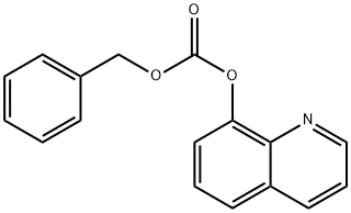 Carbonic acid, phenylmethyl 8-quinolinyl ester 化学構造式