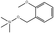 Benzene, 1-methoxy-2-[[(trimethylsilyl)oxy]methyl]- Struktur