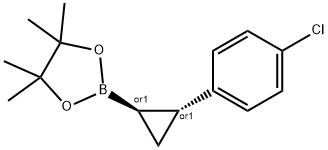 1953178-18-1 rac-2-[(1R,2R)-2-(4-chlorophenyl)cyclopropyl]-4,4, 5,5-tetramethyl-1,3,2-dioxaborolane