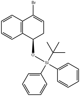 Naphthalene, 4-bromo-1-[[(1,1-dimethylethyl)diphenylsilyl]oxy]-1,2-dihydro-, (1R)-