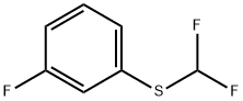 Difluoromethyl 3-fluorophenyl sulphide Structure