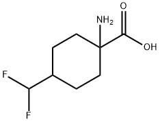 1955558-05-0 1-氨基-4-(二氟甲基)环己烷-1-甲酸