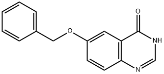 6-(Benzyloxy)quinazolin-4-ol 结构式