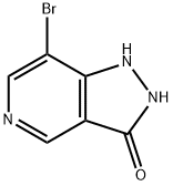 7-Bromo-1H-pyrazolo[4,3-c]pyridin-3-ol,1956326-83-2,结构式