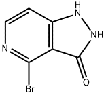 4-Bromo-1H-pyrazolo[4,3-c]pyridin-3-ol Structure