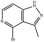 4-Bromo-3-methyl-1H-pyrazolo[4,3-c]pyridine Struktur