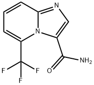 5-(Trifluoromethyl)imidazo[1,2-a]pyridine-3-carboxamide 结构式