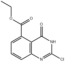 Ethyl 2-chloro-4-oxo-3,4-dihydroquinazoline-5-carboxylate Structure