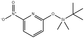 2-((tert-Butyldimethylsilyl)oxy)-6-nitropyridine 结构式
