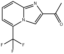 1-(5-(Trifluoromethyl)imidazo[1,2-a]pyridin-2-yl)ethanone Structure