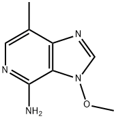 3-Methoxy-7-methyl-3H-imidazo[4,5-c]pyridin-4-amine 结构式