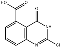 2-Chloro-4-oxo-3,4-dihydroquinazoline-5-carboxylic acid,1956370-90-3,结构式