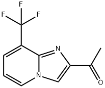 1-(8-(Trifluoromethyl)imidazo[1,2-a]pyridin-2-yl)ethanone|