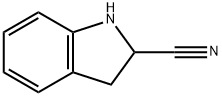 Indoline-2-carbonitrile Structure