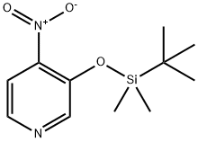 3-((tert-Butyldimethylsilyl)oxy)-4-nitropyridine Structure