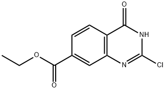 Ethyl 2-chloro-4-oxo-3,4-dihydroquinazoline-7-carboxylate Structure