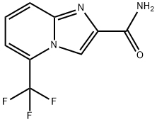 5-(Trifluoromethyl)imidazo[1,2-a]pyridine-2-carboxamide Structure