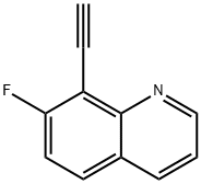 8-Ethynyl-7-fluoroquinoline Struktur