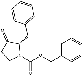 (S)-Benzyl 2-benzyl-3-oxopyrrolidine-1-carboxylate,1956436-15-9,结构式