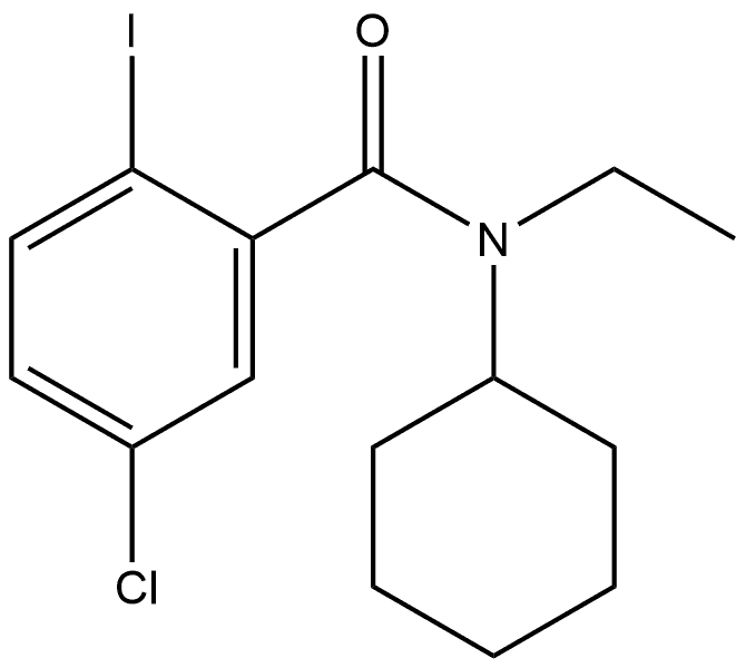 1958682-50-2 5-Chloro-N-cyclohexyl-N-ethyl-2-iodobenzamide