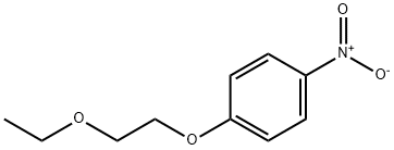 Benzene, 1-(2-ethoxyethoxy)-4-nitro- Structure