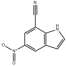 1H-Indole-7-carbonitrile, 5-nitro-