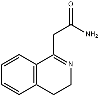 2-(3,4-ジヒドロイソキノリン-1-イル)アセトアミド 化学構造式
