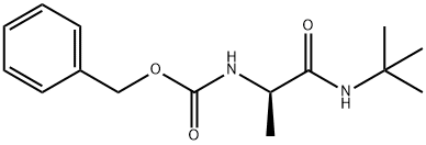 Carbamic acid, [2-[(1,1-dimethylethyl)amino]-1-methyl-2-oxoethyl]-, phenylmethyl ester, (R)- (9CI),196299-87-3,结构式