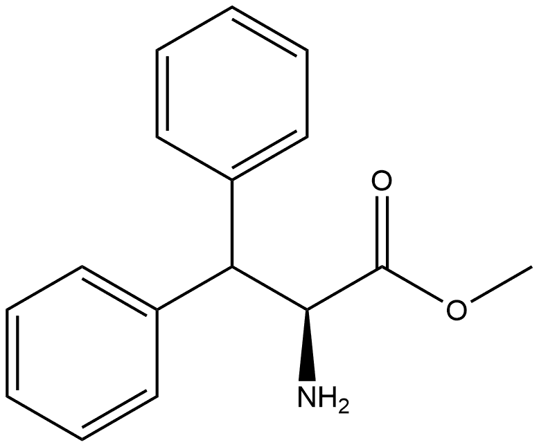 L-Phenylalanine, beta-phenyl-, methyl ester Structure