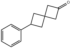 Spiro[3.3]heptan-2-one, 6-phenyl-,196514-03-1,结构式