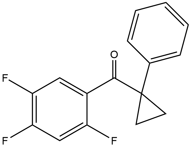 (1-Phenylcyclopropyl)(2,4,5-trifluorophenyl)methanone|