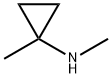 Cyclopropanamine, N,1-dimethyl- Structure