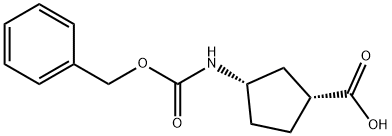 196870-66-3 Cyclopentanecarboxylic acid, 3-[[(phenylmethoxy)carbonyl]amino]-, (1R,3S)-