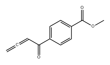 Benzoic acid, 4-(1-oxo-2,3-butadien-1-yl)-, methyl ester Structure