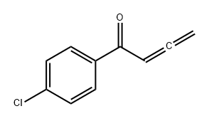 2,3-Butadien-1-one, 1-(4-chlorophenyl)- Structure