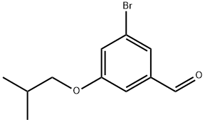 3-Bromo-5-isobutoxybenzaldehyde Struktur