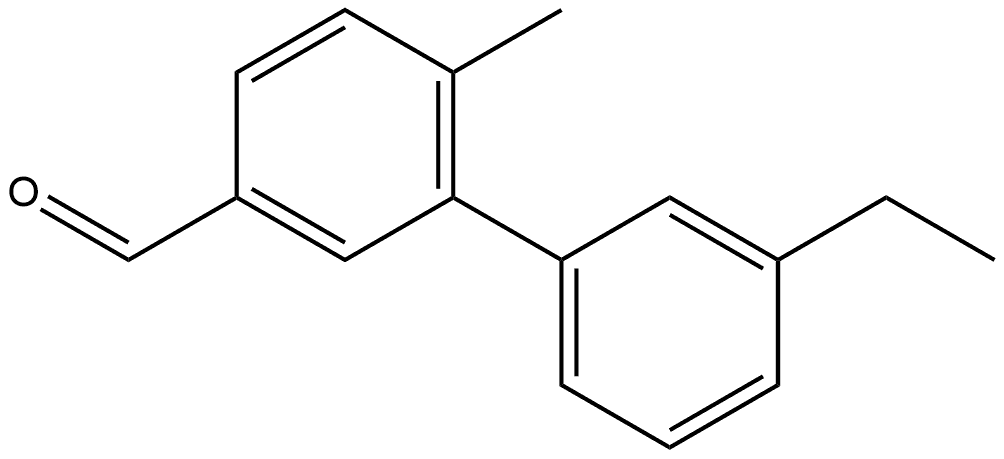 1974790-81-2 3'-Ethyl-6-methyl[1,1'-biphenyl]-3-carboxaldehyde