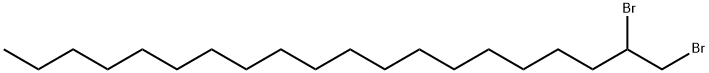 Eicosane, 1,2-dibromo- 化学構造式