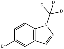 5-溴-1-(甲基-D3)-1H-吲唑,1976004-20-2,结构式