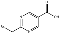 1976023-56-9 5-Pyrimidinecarboxylic acid, 2-(bromomethyl)-