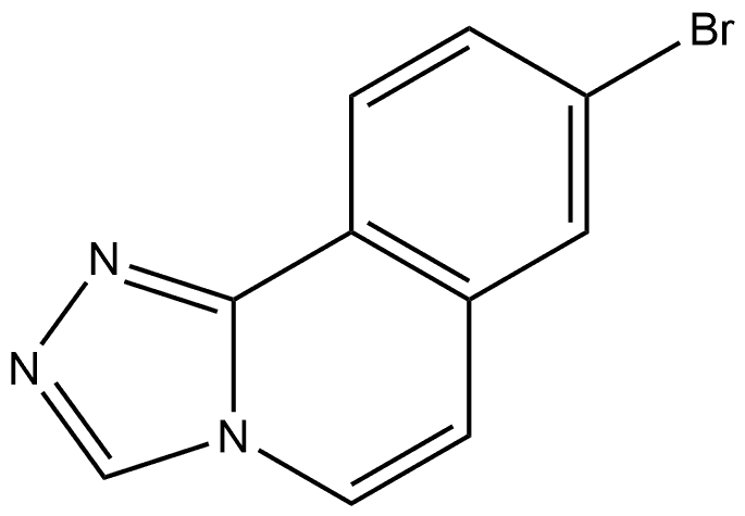 8-Bromo-[1,2,4]triazolo[3,4-a]isoquinoline Structure