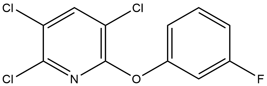 2,3,5-Trichloro-6-(3-fluorophenoxy)pyridine|