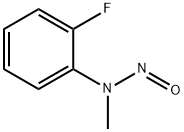 (2-氟苯基)甲基亚硝胺 结构式